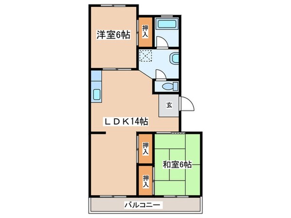 セルサス２１の物件間取画像